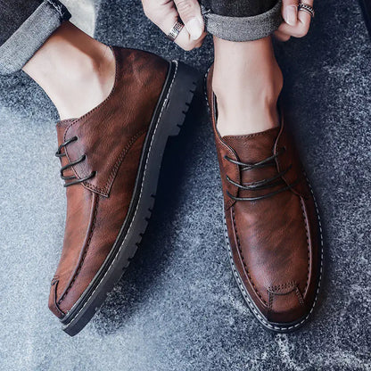 British Elegance Men's Leather Loafers